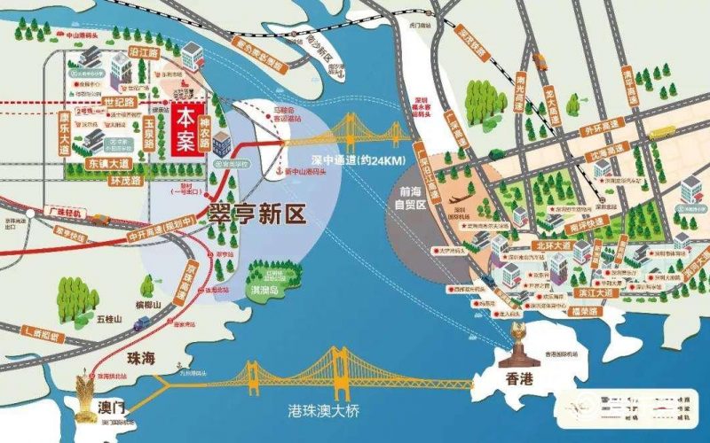 深中通道，为何十六年依然无法开建？